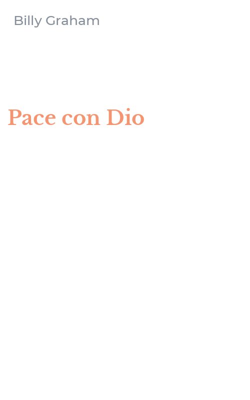 Pace con Dio