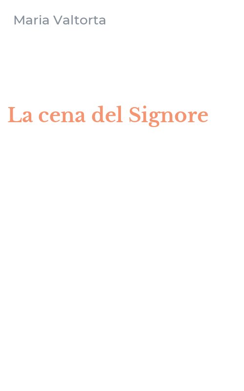 La cena del Signore