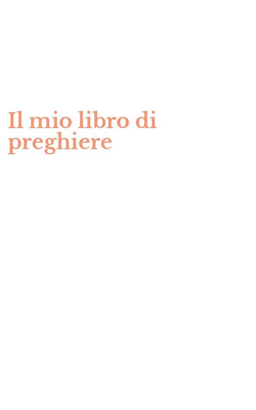 Il mio libro di preghiere