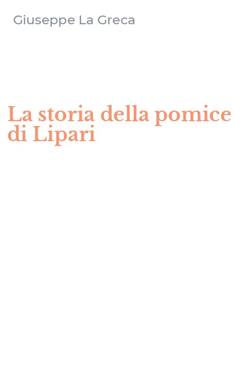 La storia della pomice di Lipari