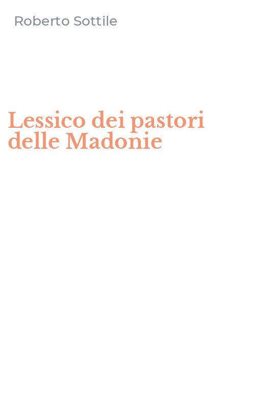 Lessico dei pastori delle Madonie