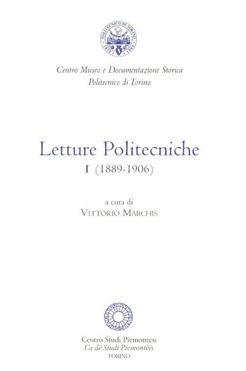Letture politecniche (1889-1906)