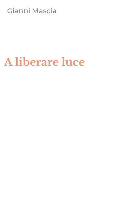 A liberare luce