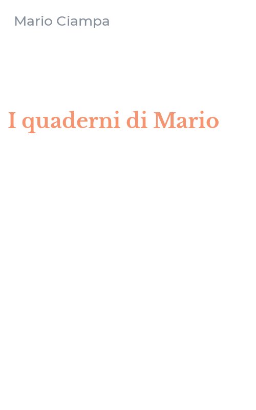 I quaderni di Mario