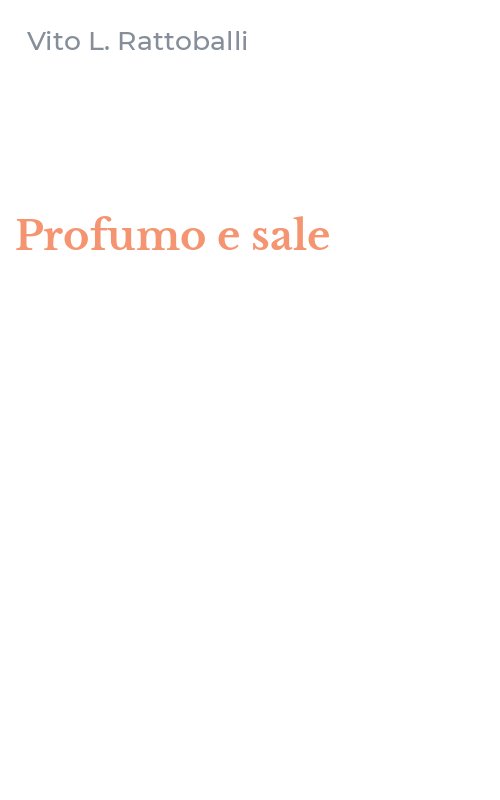 Profumo e sale