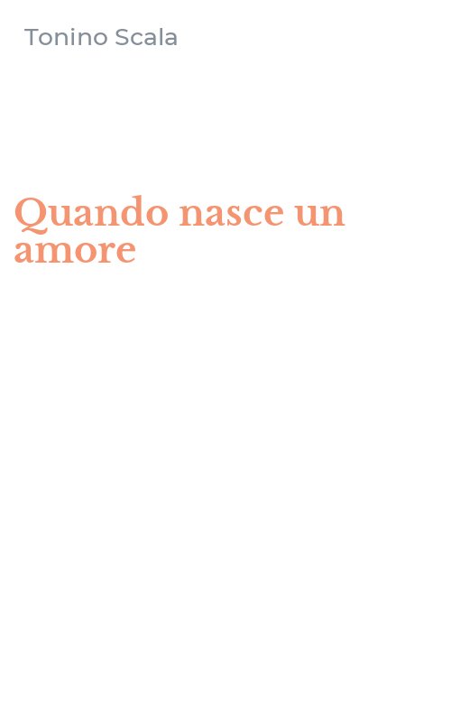 Quando nasce un amore