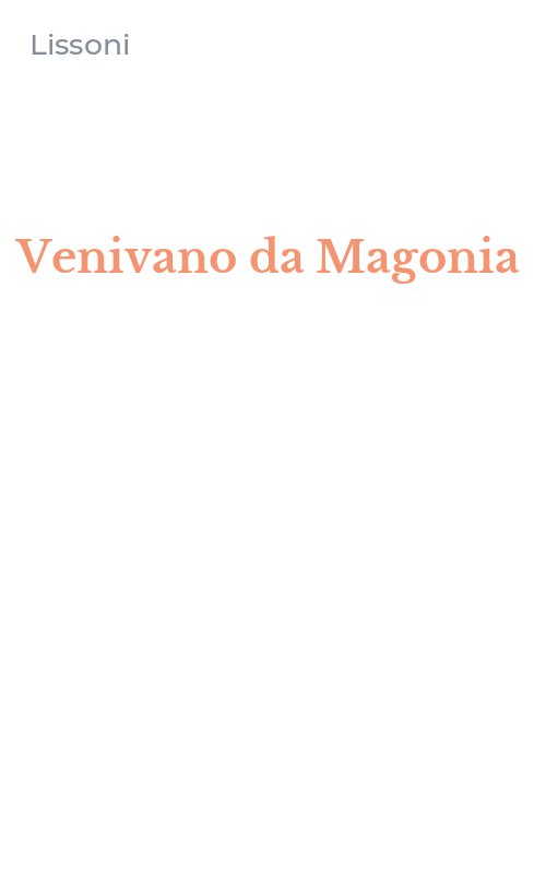 Venivano da Magonia