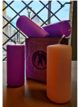 KIT CANDELE PER AVVENTO