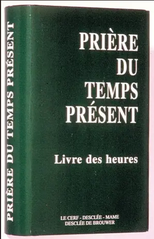 PRIERE DU TEMPS PRESENT VERT MEDIUM