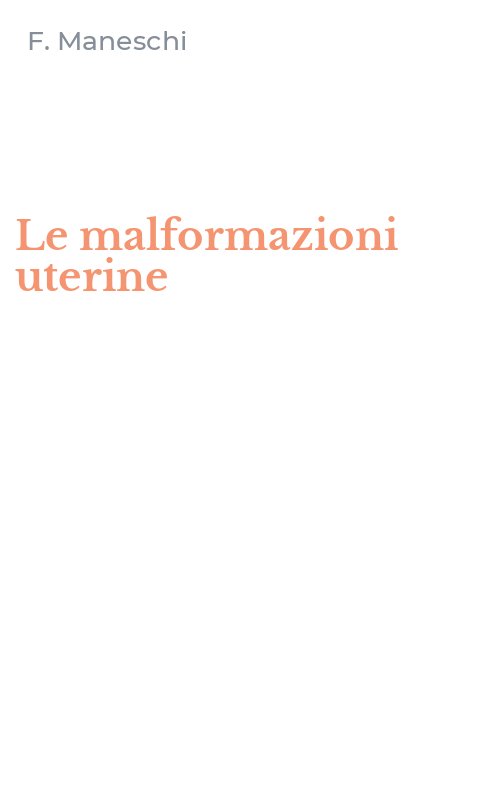 Le malformazioni uterine