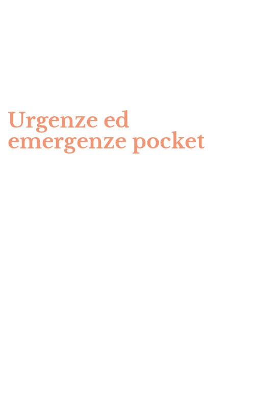 Urgenze ed emergenze pocket
