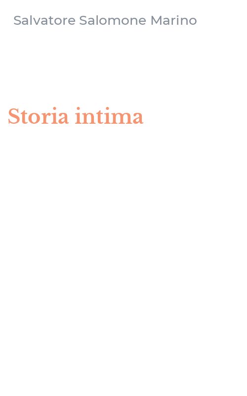 Storia intima