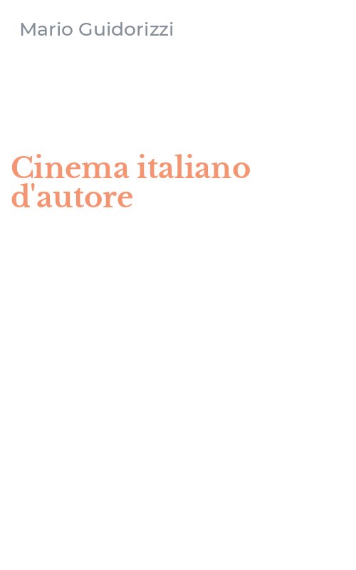 Cinema italiano d'autore