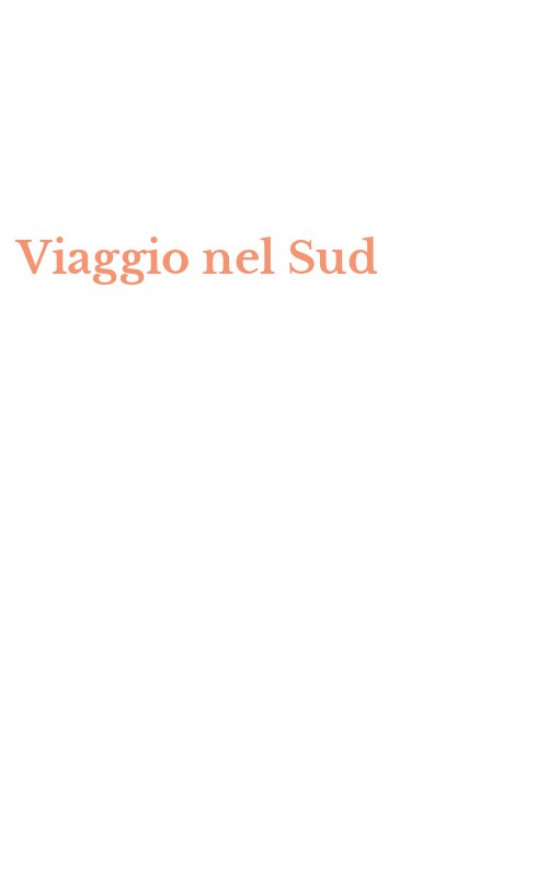 Viaggio nel Sud