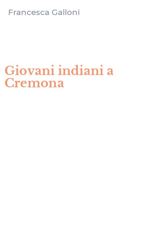 Giovani indiani a Cremona