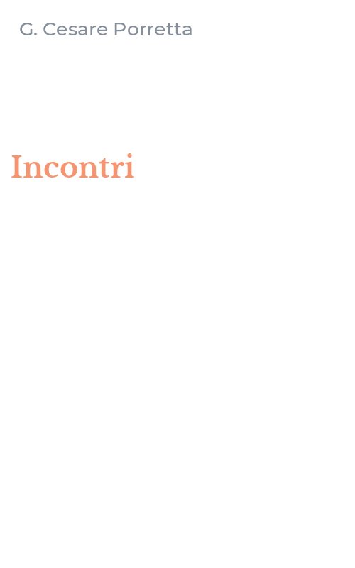Incontri