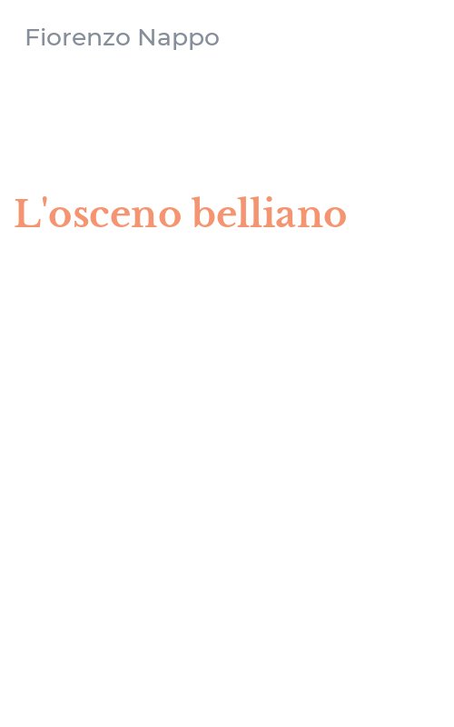 L'osceno belliano