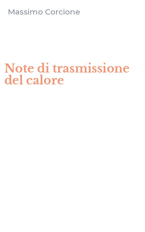 Note di trasmissione del calore