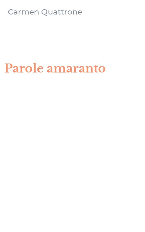 Parole amaranto