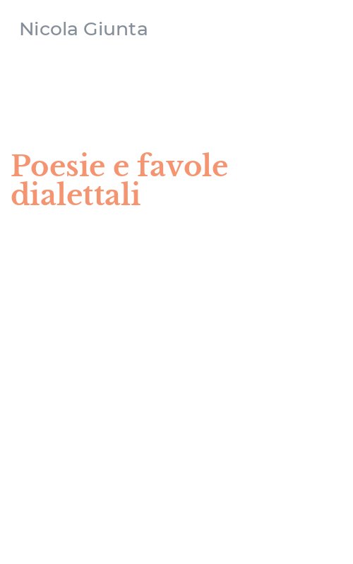 Poesie e favole dialettali
