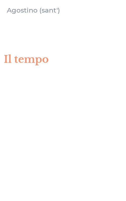 Il tempo