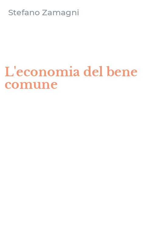 L'economia del bene comune