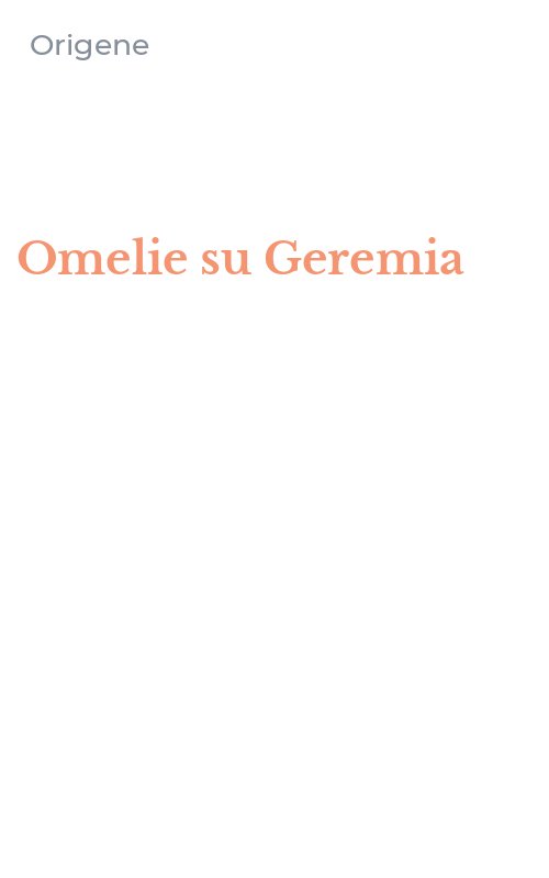 Omelie su Geremia
