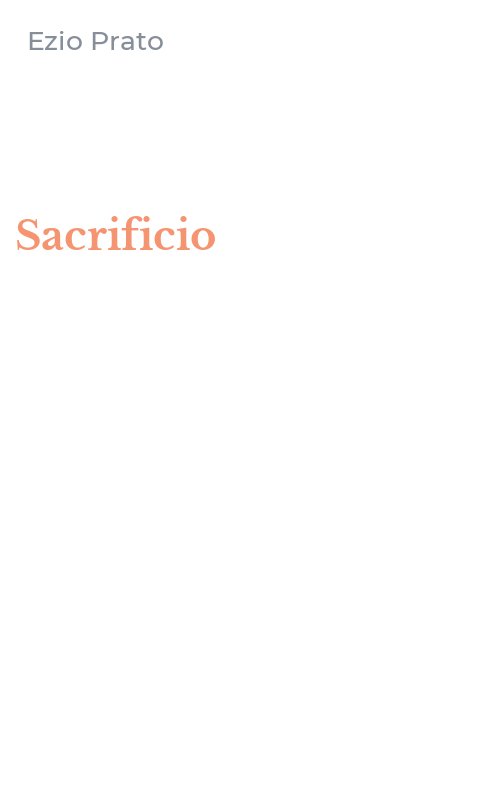 Sacrificio