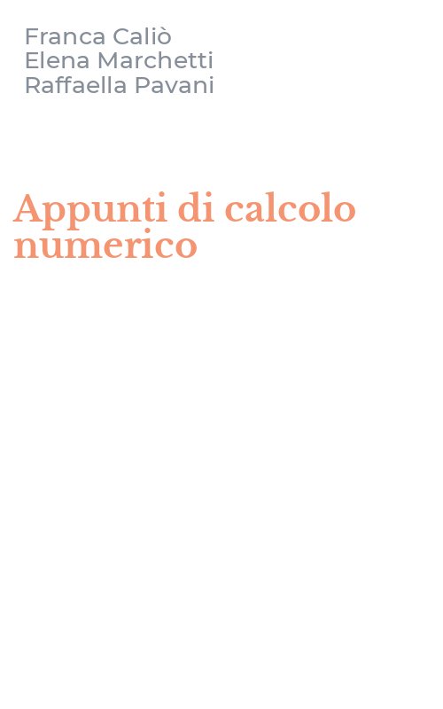 Appunti di calcolo numerico