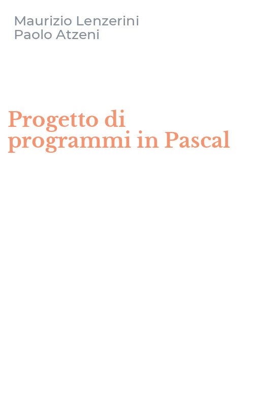 Progetto di programmi in Pascal