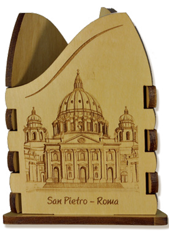 PORTAPENNE CON OROLOGIO GIUBILEO 2025