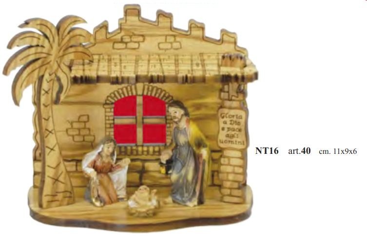 PRESEPE GLORIA A DIO