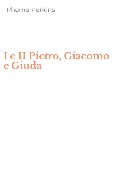 I e II Pietro, Giacomo e Giuda