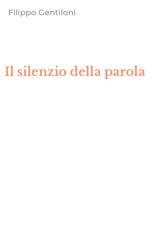 Il silenzio della parola