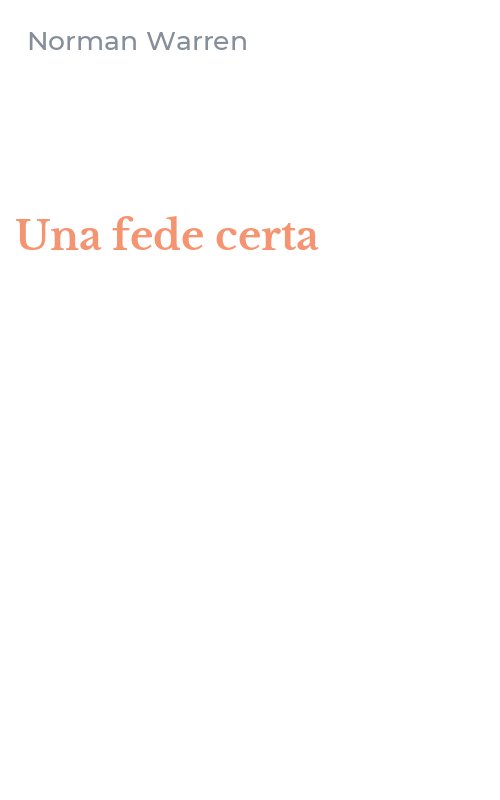 Una fede certa