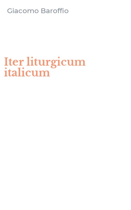 Iter liturgicum italicum