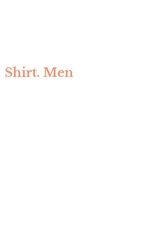 Shirt. Men