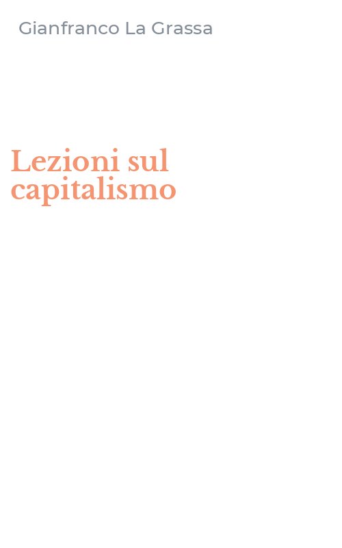 Lezioni sul capitalismo