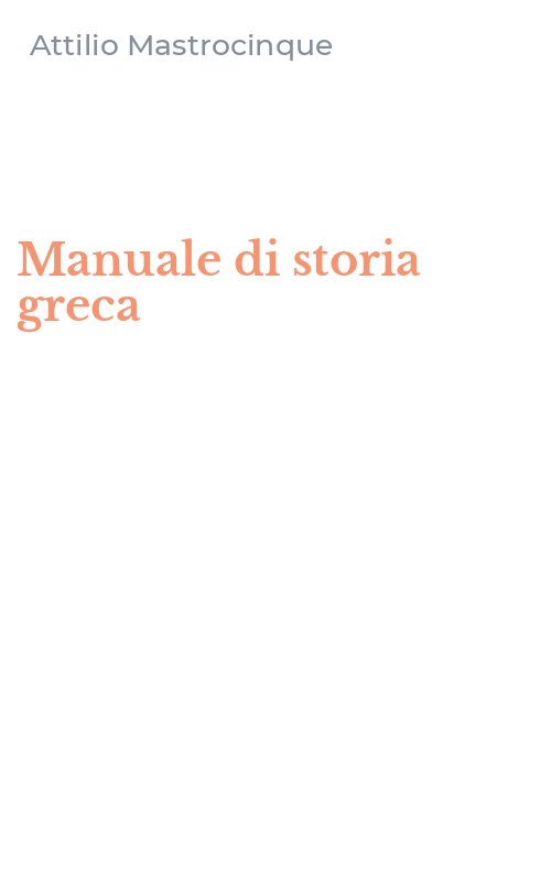 Manuale di storia greca