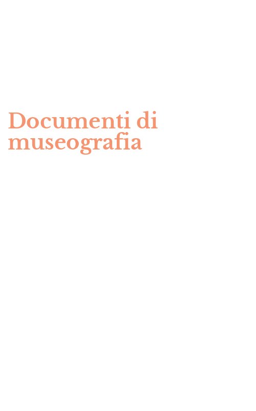 Documenti di museografia