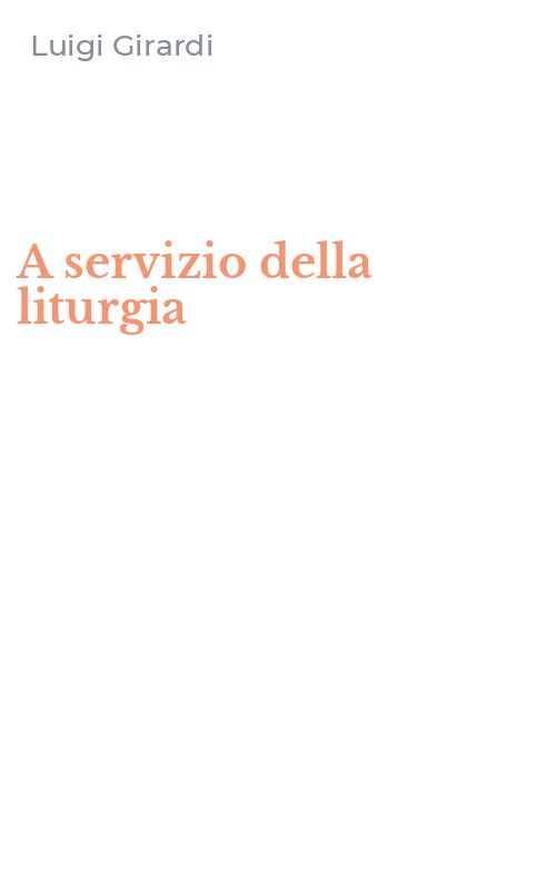 A servizio della liturgia
