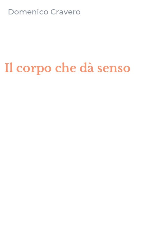 Il corpo che dà senso