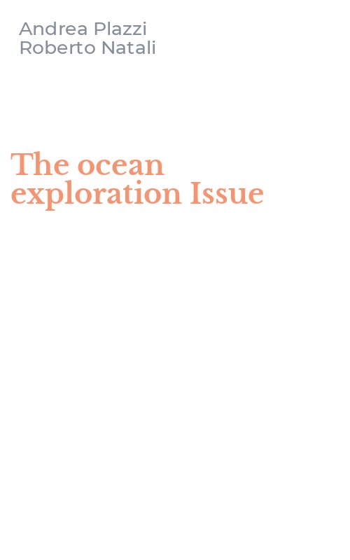 The ocean exploration Issue