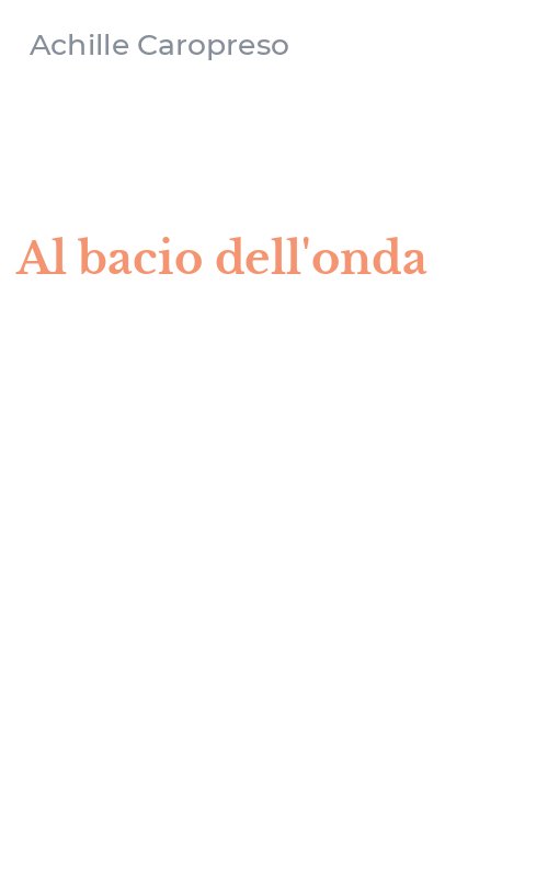 Al bacio dell'onda