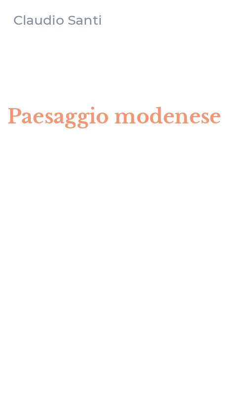 Paesaggio modenese