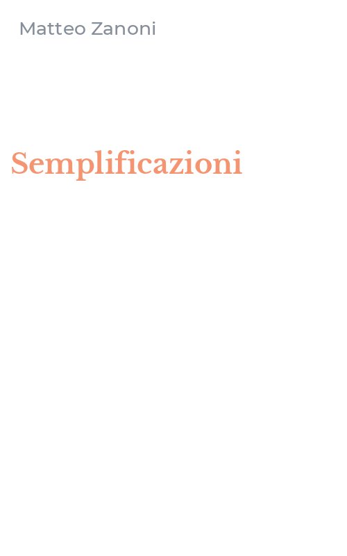 Semplificazioni