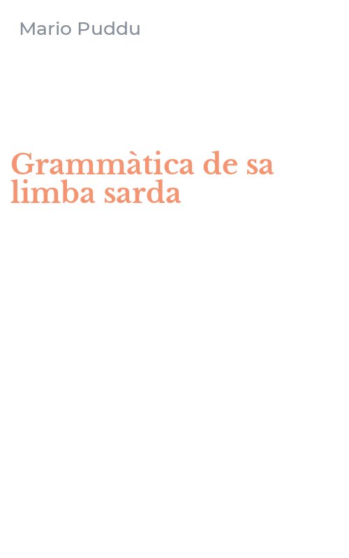 Grammàtica de sa limba sarda