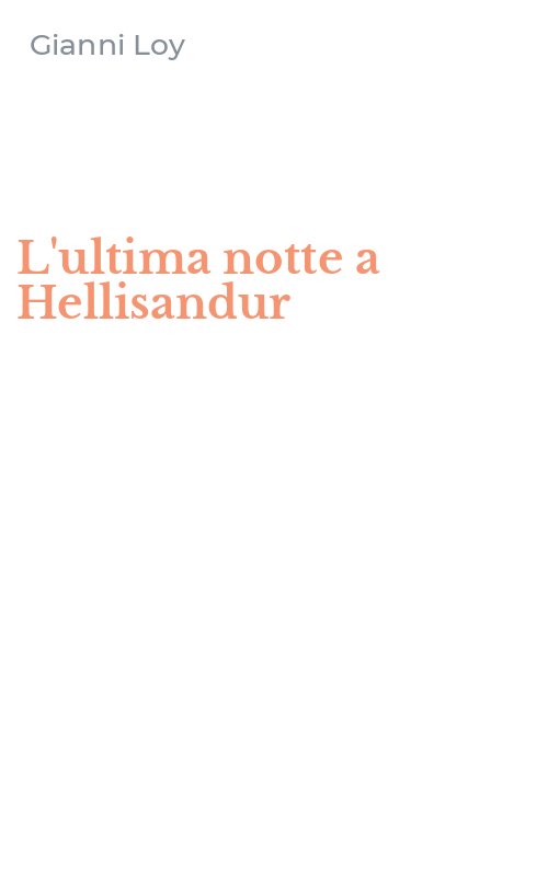 L'ultima notte a Hellisandur