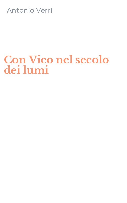Con Vico nel secolo dei lumi