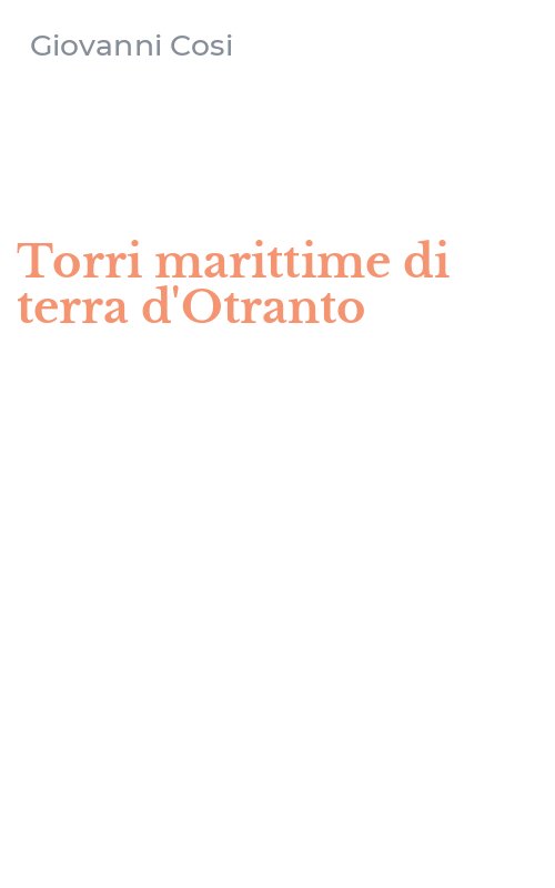 Torri marittime di terra d'Otranto